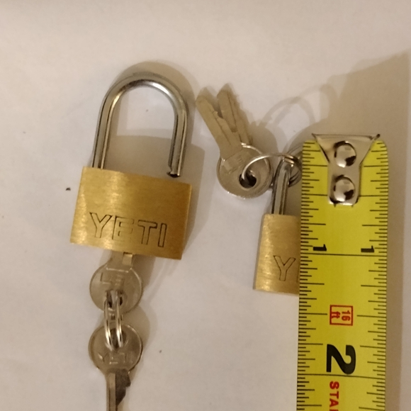 Two Small Yeti Padlocks - Picture 2 of 3